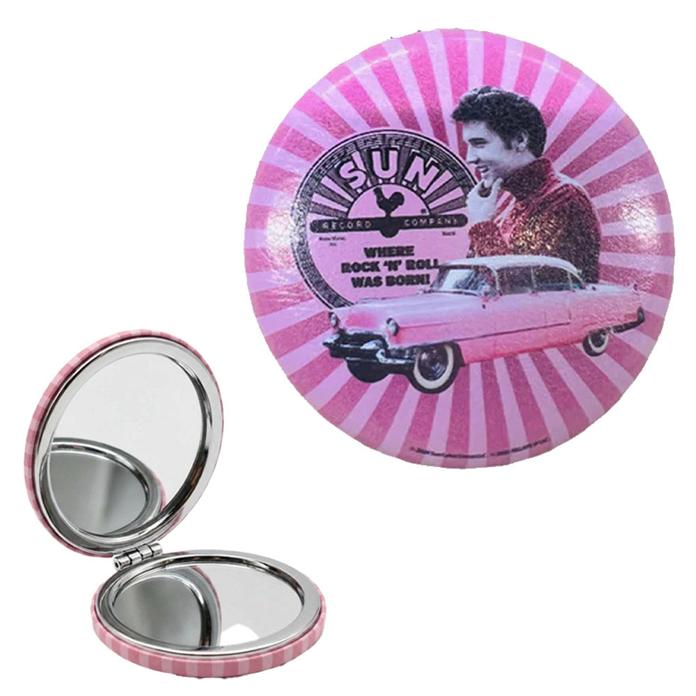 ELVIS PRESLEY - (EPiC 映画 公開 記念 ) - Sun Records Where Rock N Roll Was Born / コンパクトミラー